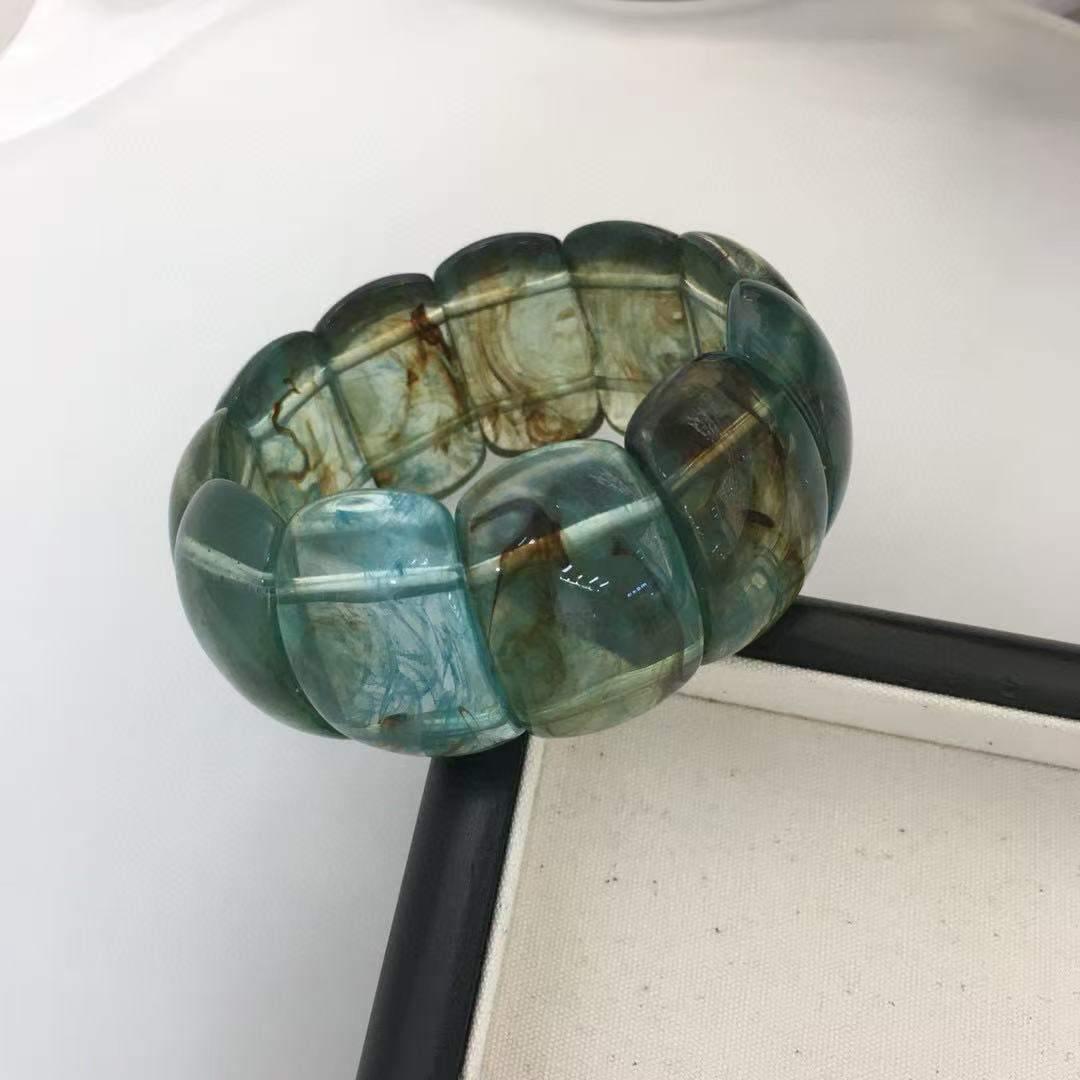 Swirl Pattern Resin Bracelet - Image 2