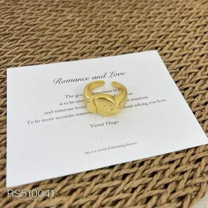 Minimalist Adjustable Wrap Ring