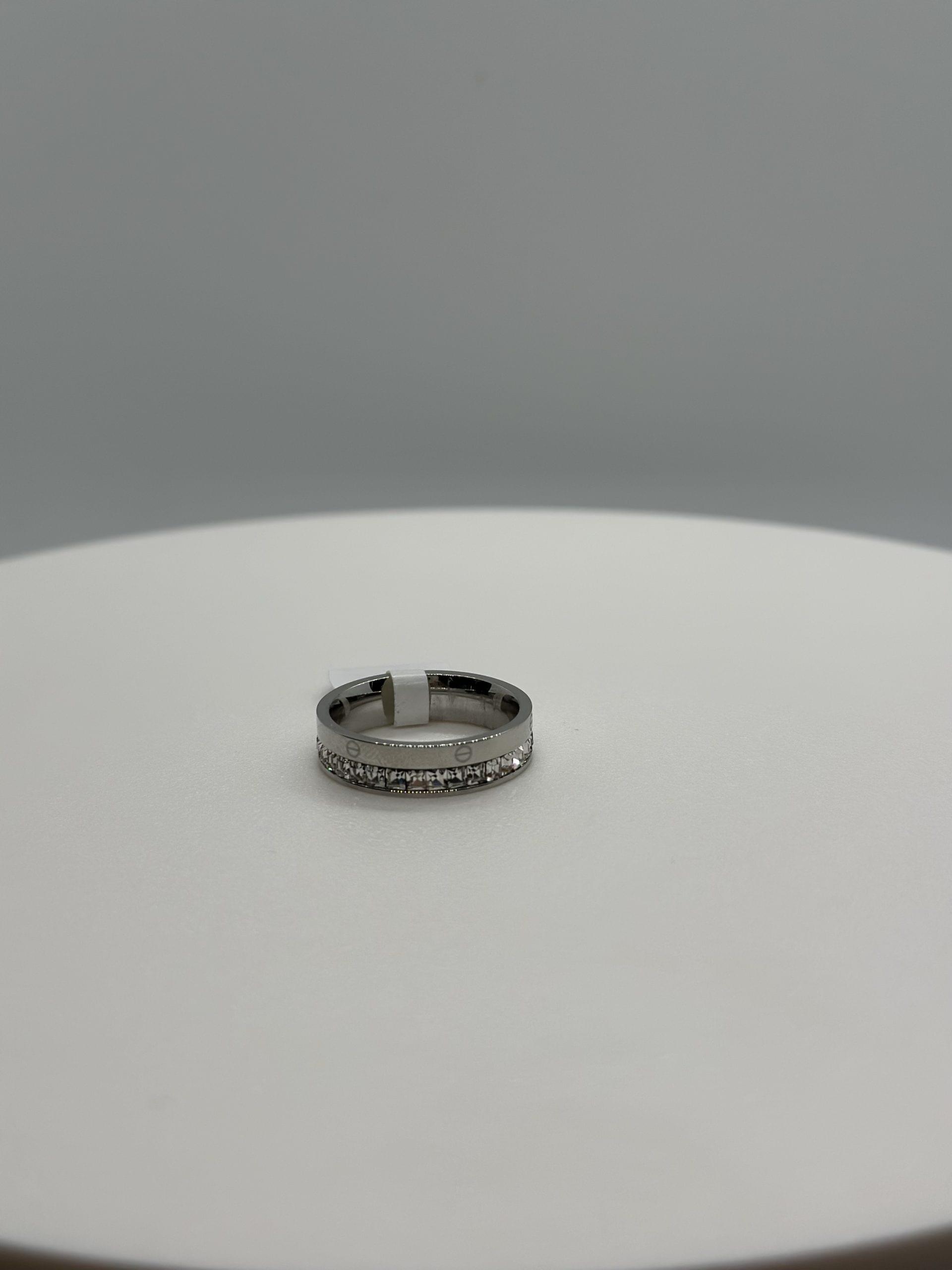 Ring With Cubic Zirconia Stones